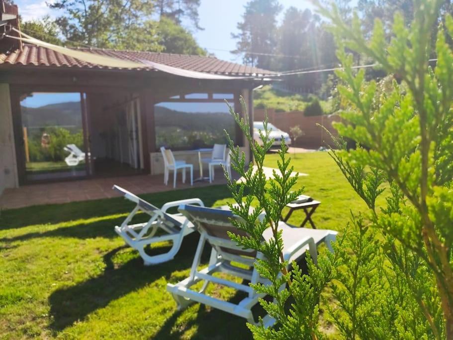 Casa Nueva En Vigo Rural Mos Con Jacuzzi Y Chimenea Para Escapada Romantica Pontevedra Exterior foto