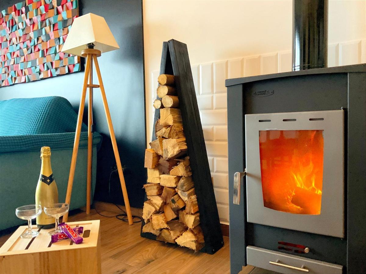 Casa Nueva En Vigo Rural Mos Con Jacuzzi Y Chimenea Para Escapada Romantica Pontevedra Exterior foto